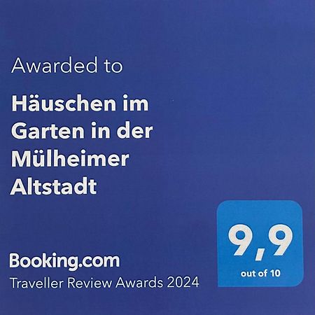 Haeuschen Im Garten In Der Muelheimer Altstadt Mülheim an der Ruhr Exteriér fotografie